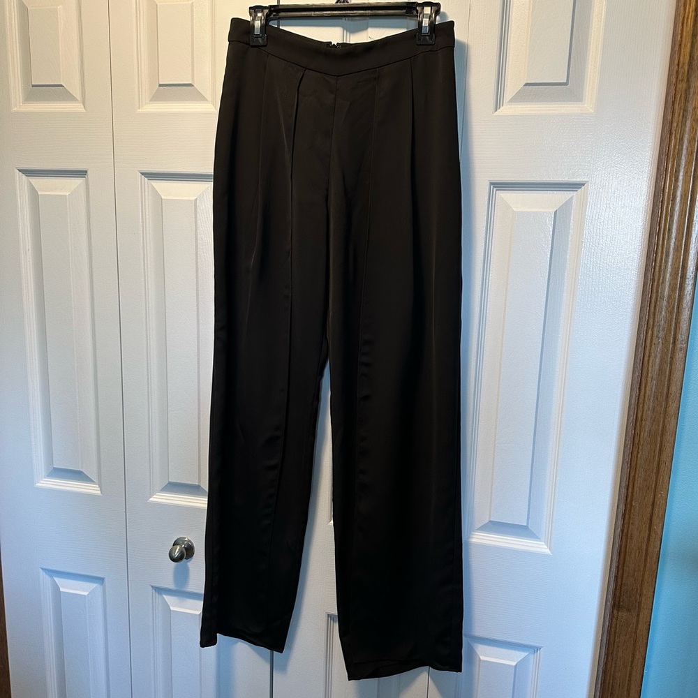 Y2K Front Slit Dress Pants
